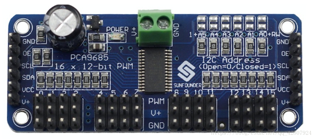 PCA9685：I2C转16路PWM，助力你的系统